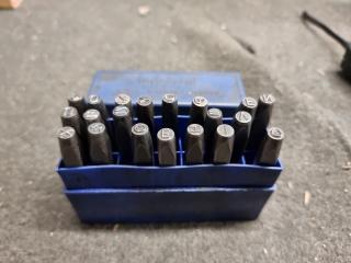 Partial Metric Letter Punch Set 