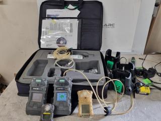 MSA Altair 5X, 4X, & 2X Gas Detectors w/ Accessories