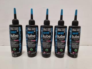 5x Muc-Off Wet Lube -120ml