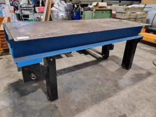 Heavy Steel Workbench Table