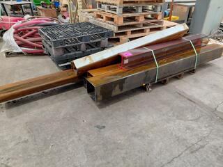 Mixed Steel Sections and Beams Lot