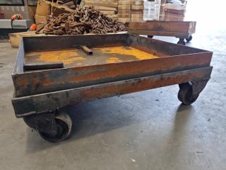 Industrial Heavy Duty Low Platform Trolley