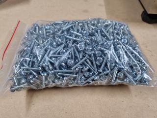 Bulk Lot of 28mm Machine Screws