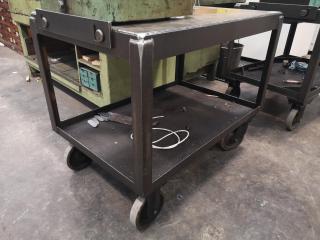 Heavy Steel Workshop Cart Trolley