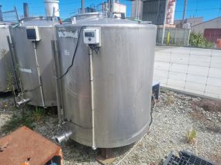 1000 Litre Stainless Tank