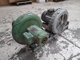 Leister S90L2 and Helin Hagen Motor Blower Assembly