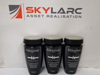 3 x Kérastase Denaifique Bain Densité Home Bodifying Daily Shampoo