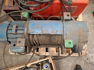 Demag rope winch 