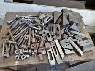 Assorted CNC Lockdown Parts & Components