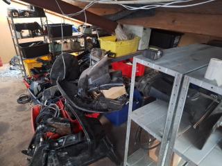 Boat Parts and Shelving 