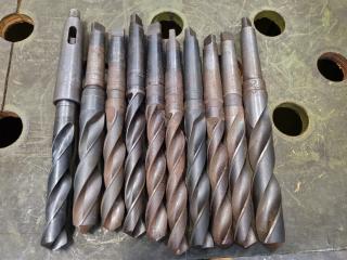 10x Morse Taper No.3 Drills, Metric Sizes