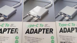 3 Hoco USB Type C to USB3.0, HDMI, Type c Adapters