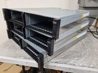 3x IBM Storwise V7000 Storage Expansion Enclosures