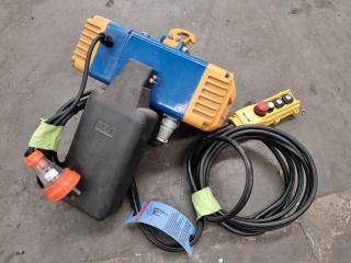 Electric Chain Hoist, 125kg Capacity