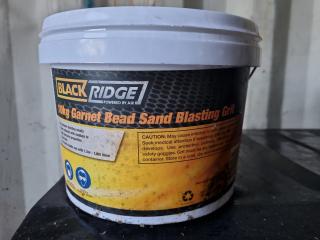 Black Ridge 10kg Garnet Bead Sand Blasting Grit, New