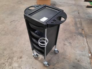 Mobile Hair Salok Stylist Equipment Cart