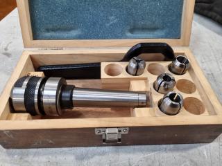 Metric Collet Chuck Set