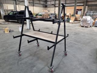 Heavy Duty Mobile Materials Storage Rack Trolley