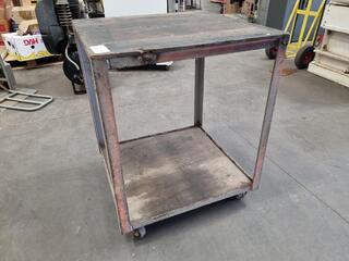 Workshop Mobile Shelf Trolley