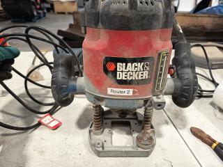 Black and Decker Plunge Router