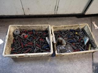 Assorted Industrial Springs, Bulk Lot