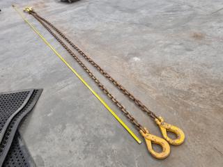 2-Leg Lifting Chain Assembly, 6-Metre, 13.6-Ton