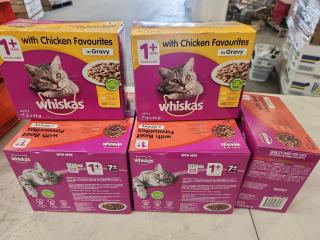 7 Boxes of Wet Cat Food 