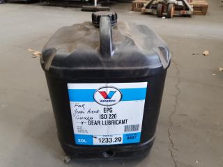 20ltr of Valvoline EPG Gear Lubricant 