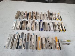 Large Assortment of 38 HSS Pipe Tapers