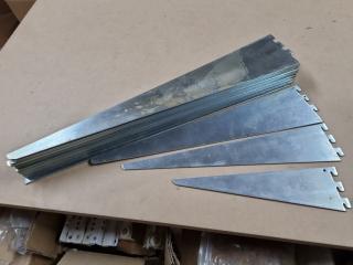 Steel Shelving Brackets, Bulk Lot