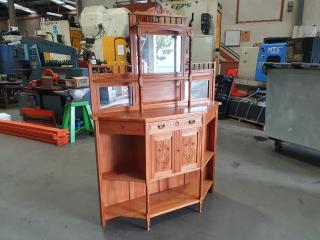 Mirrored Wall Unit