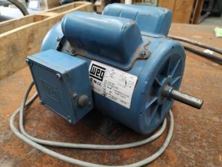 Weg Single Phase 0.75kw Electric Induction Motor