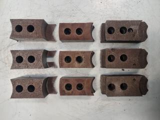 3 Sets of CNC Chuck Jaws