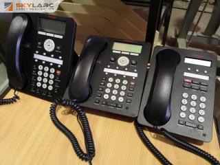 3x Avaya Office IP Phones 1608 & 1603