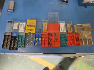 Assorted Indexable Carbide Inserts Mixed Brands and Types