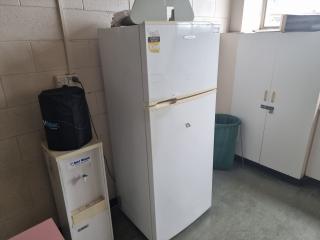 390L White Top Mount Refrigerator-Freezer