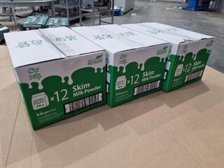 Go Milk Skim Milk Powder, 36x 400g Pouches, New