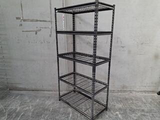 Steel Wire Shelf Unit 5-Tier