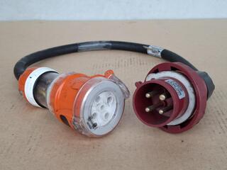 Clipsal 56CR532 32A 5-Pin Plug to Famatel 14308 5-Pin Plug Adapter