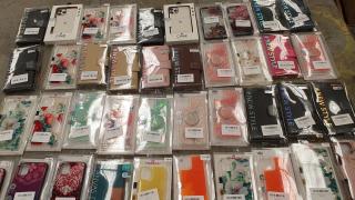 60 Assorted iPhone & Samsung Phone Cases