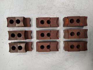 3 Sets of CNC Chuck Jaws