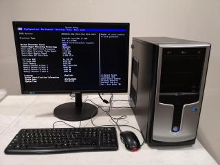 Custom Desktop Computer w/ Intel Core i7, Monitor, & Accessories