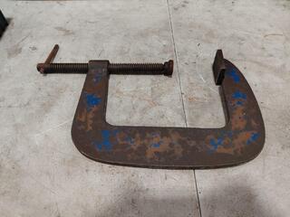 Metal C clamp 210mm opening