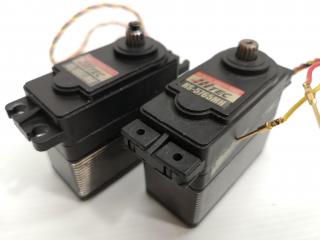 2x Hi Tech Metal Gear Giant Scale Servos HS-5765MH