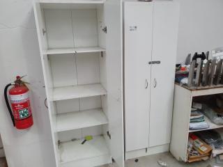 2 Storage Cupboards