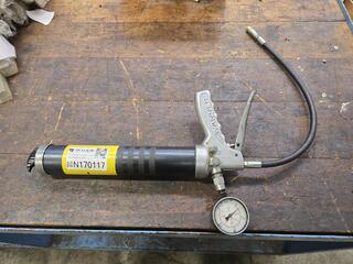 Wanner Grease Gun with Pressure Gauge
