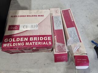 Assorted Open Box Welding Wire & Electrodes