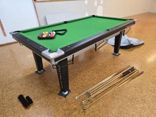 Potblack Pool Table and Accessories 