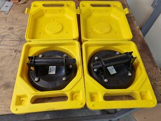 2x Wood's Power Grip 205mm Vacuum Lifters