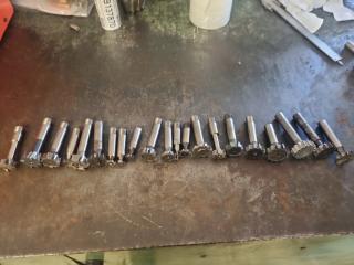 Large Lot of Milling Machine Tooling 